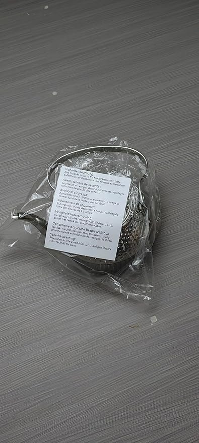 SANQIAHOME Antique 1.2L (40Oz) Stainless Steel Teapot with Infuser Silver