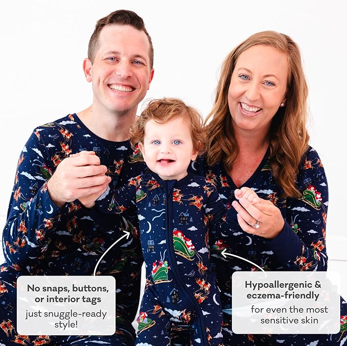 Little Sleepies Pajamas for Baby Boys & Girls, Viscose from Bamboo Baby Pajamas, Preemie & Newborn Sleepers, 2-Way Zipper PJs
