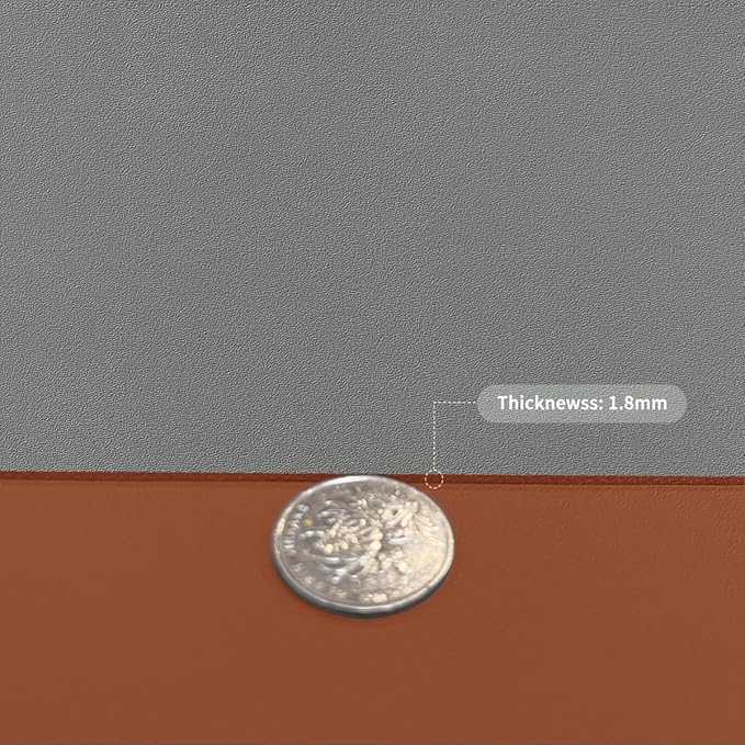 Night Stand Cover - 14x14 Inch Waterproof Easy to Clean Can Conceal Flaws Protector The Table Top from Scratches Used for Dining (Brown+Gray 14x14)