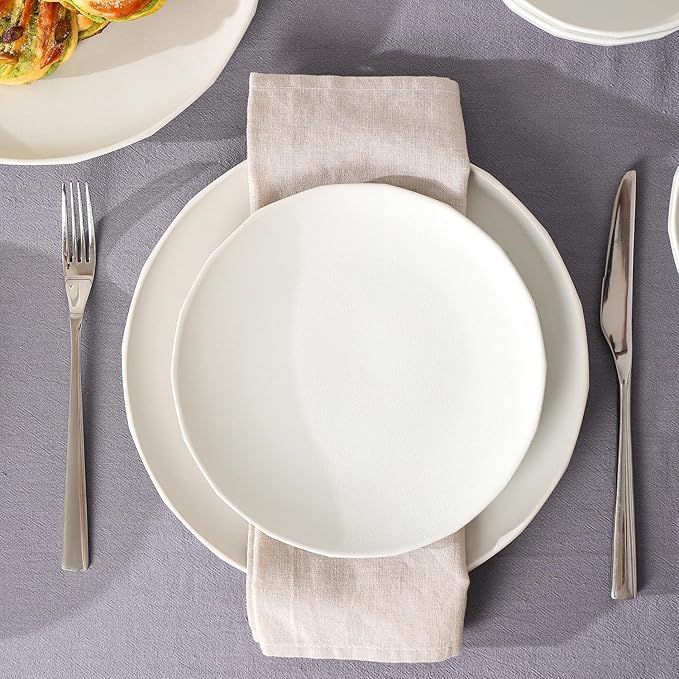 Stone Lain Rio 12-Piece Dinnerware Set Stoneware, Beige