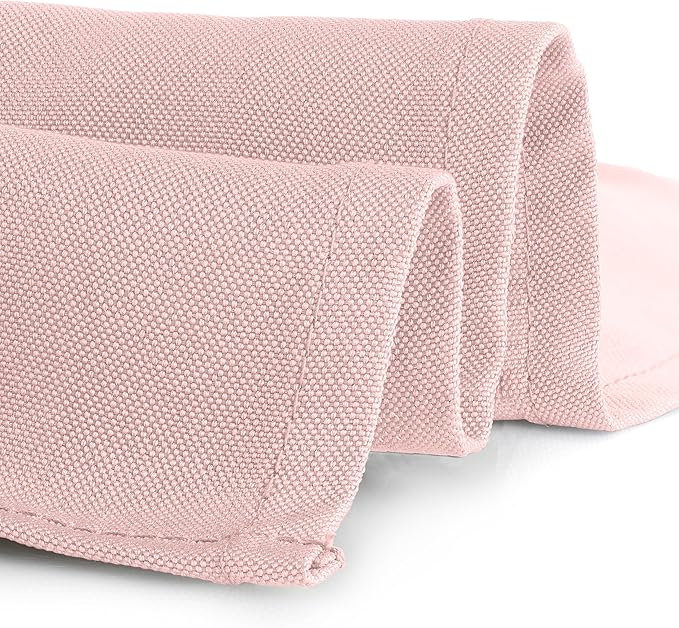 Gee Di Moda Rectangle Tablecloth - 90 x 132 Inch - Pink Rectangular Table Cloth for 6 Foot Table in Washable Polyester - Great for Buffet, Parties, Holiday Dinner, Wedding & More
