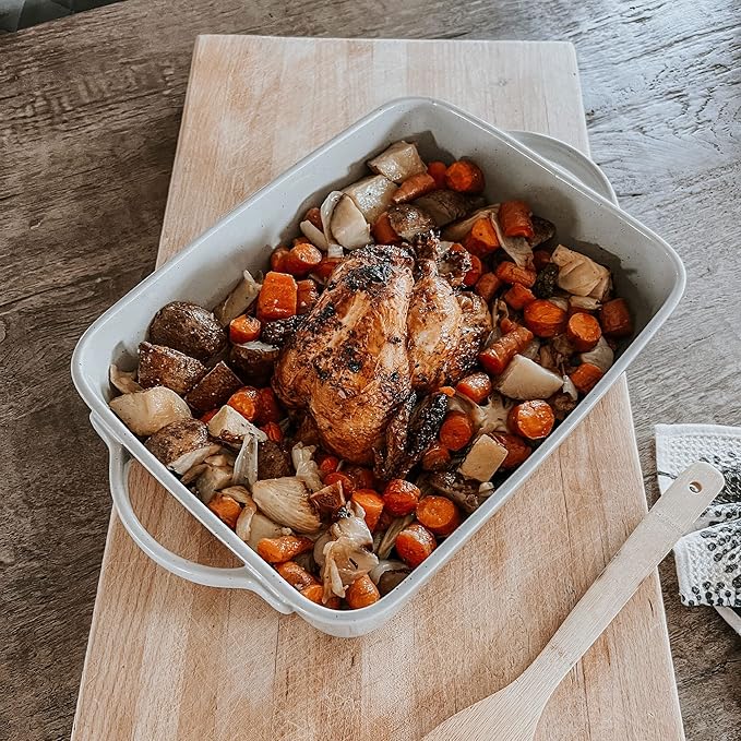 Mora 9x13in Deep Porcelain Baking Dish - Oven to Table, Freezer Safe