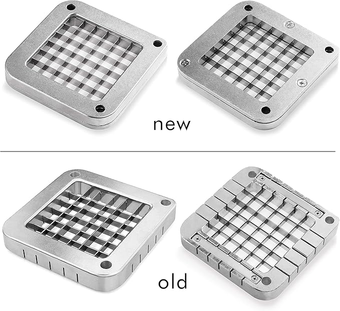 New Star Food Service 42313 Commercial Restaurant French Fry Cutter with Suction Feet, 1/2-Inch