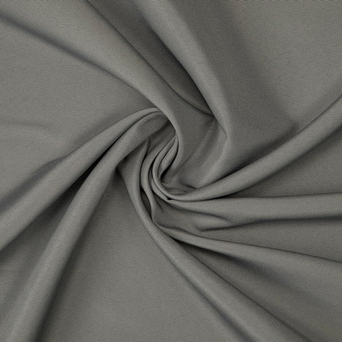 Gee Di Moda Rectangle Tablecloth - 70 x 120 Inch Charcoal - Heavy Duty Washable Polyester - For 6 or 8 Foot Table