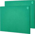 CURTA 2 Pack Green Cutting Boards for Kitchen, 20" x 14" x 0.5" Coded Plastic Commercial Chopping Board with Anti Slip Surface Dishwasher Safe